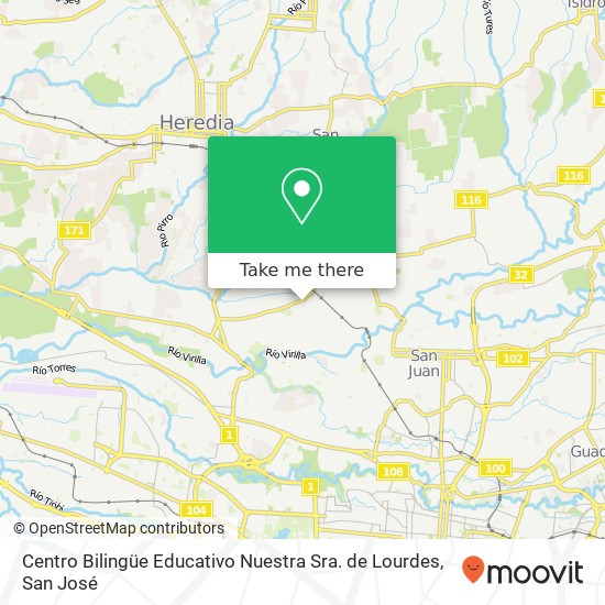 Centro Bilingüe Educativo Nuestra Sra. de Lourdes map