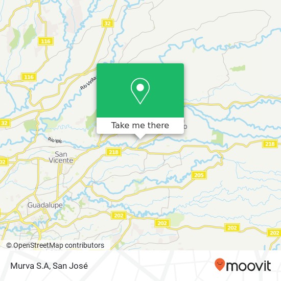 Murva S.A map
