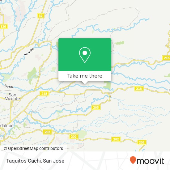 Taquitos Cachi map