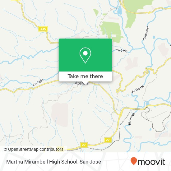 Martha Mirambell High School map