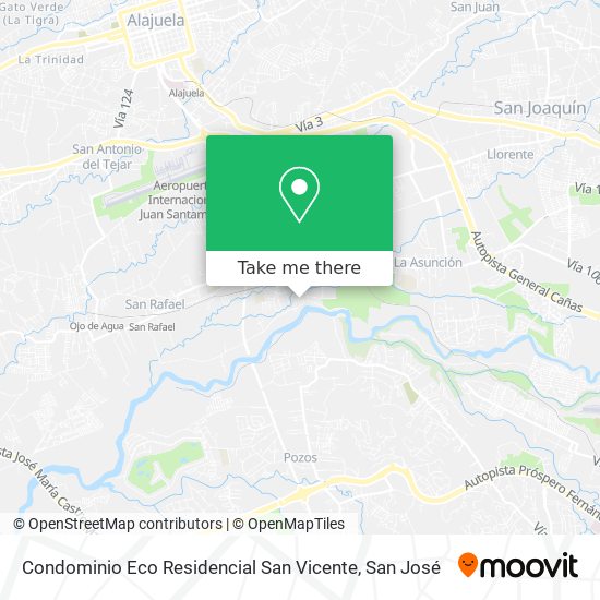 Condominio Eco Residencial San Vicente map