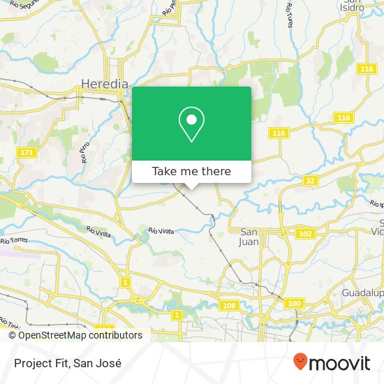 Project Fit map