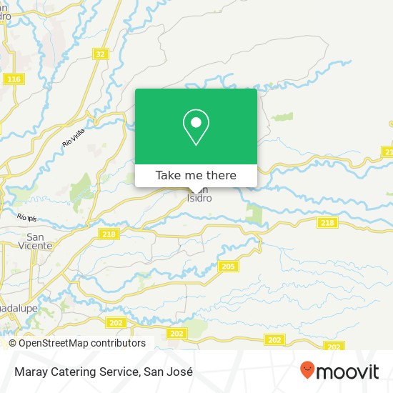 Maray Catering Service map