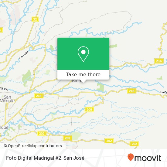 Foto Digital Madrigal #2 map