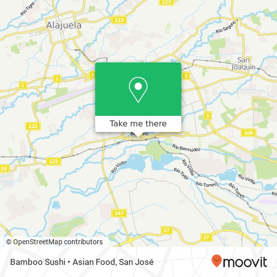 Bamboo Sushi • Asian Food map