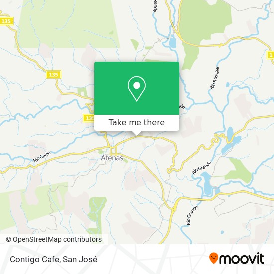 Contigo Cafe map