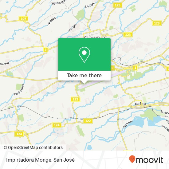 Impirtadora Monge map
