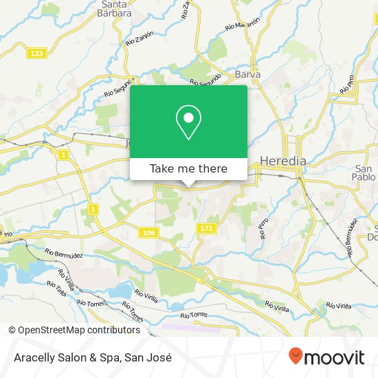 Aracelly Salon & Spa map