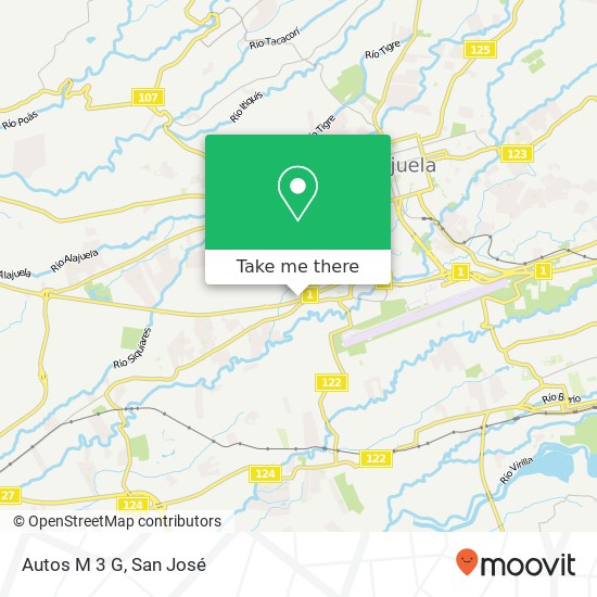 Autos M 3 G map