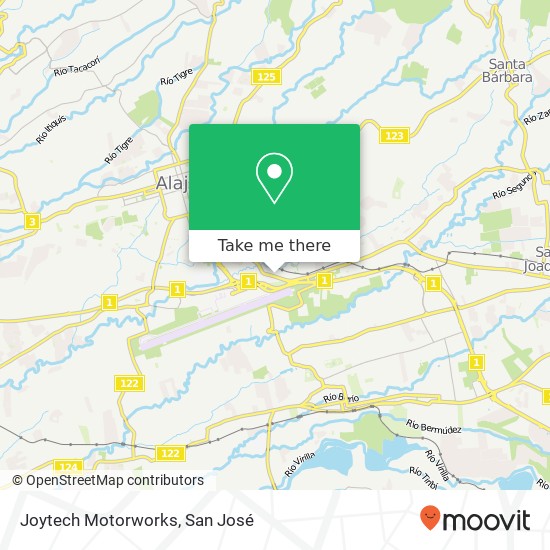 Joytech Motorworks map
