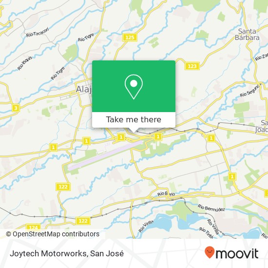 Mapa de Joytech Motorworks