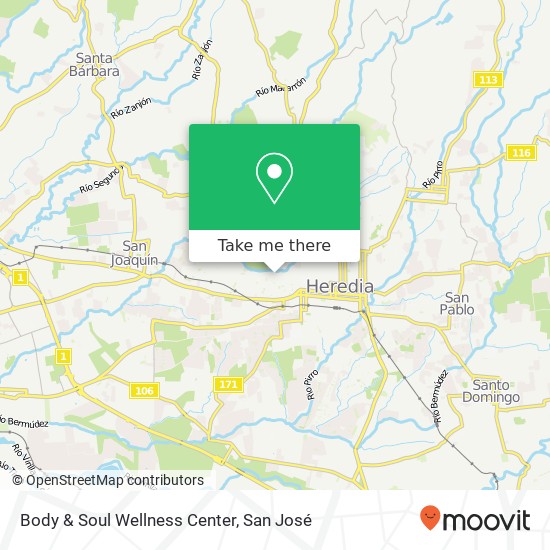 Body & Soul Wellness Center map