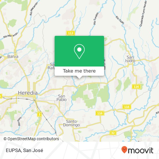 EUPSA map