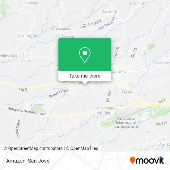 Amazon map