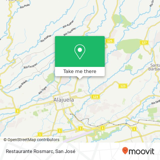 Restaurante  Rosmarc map