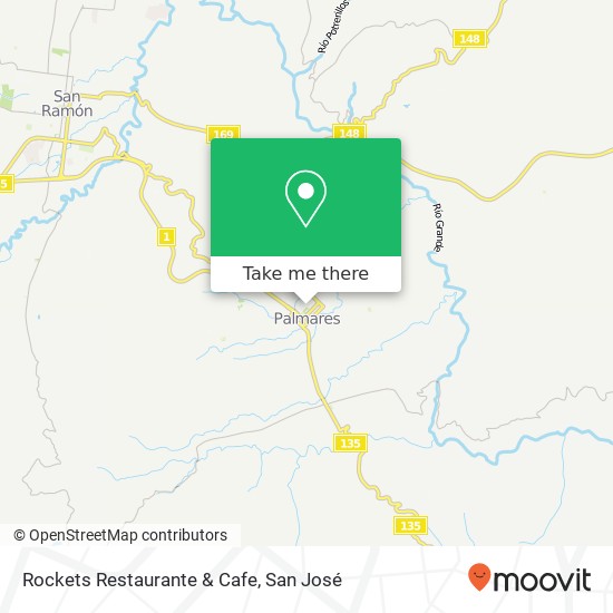Rockets Restaurante & Cafe map