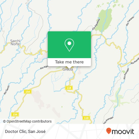 Doctor Clic map