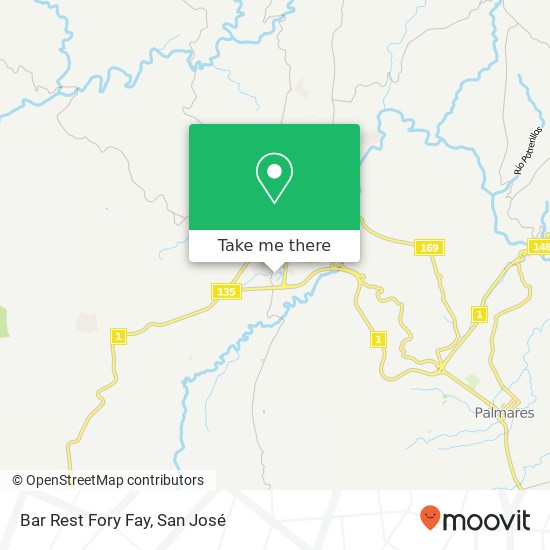 Bar Rest Fory Fay map