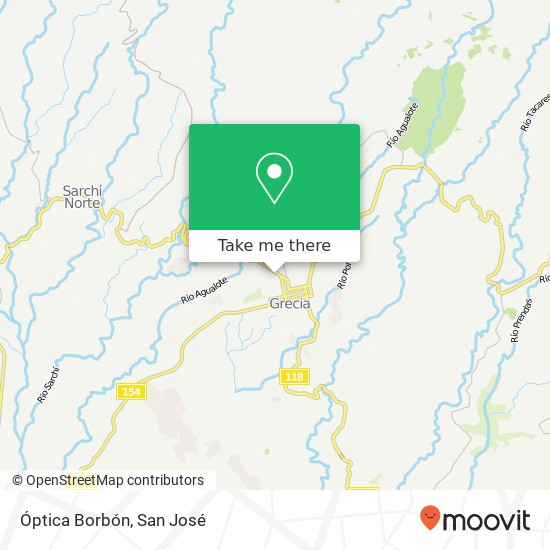 Óptica Borbón map