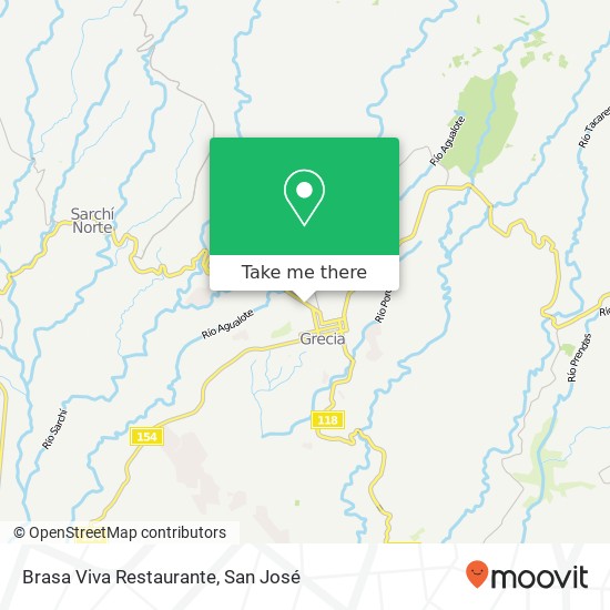 Brasa Viva Restaurante map