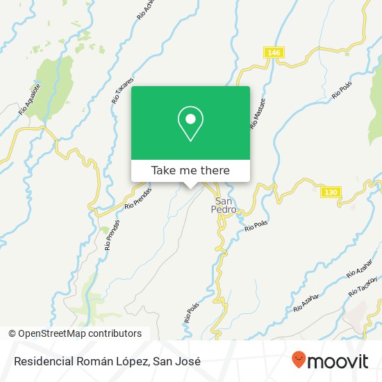 Residencial Román López map
