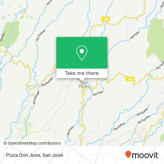 Pizza Don Jose map