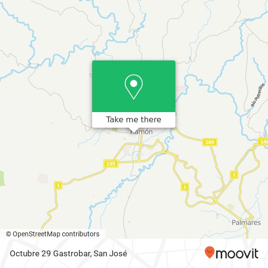 Octubre 29 Gastrobar map