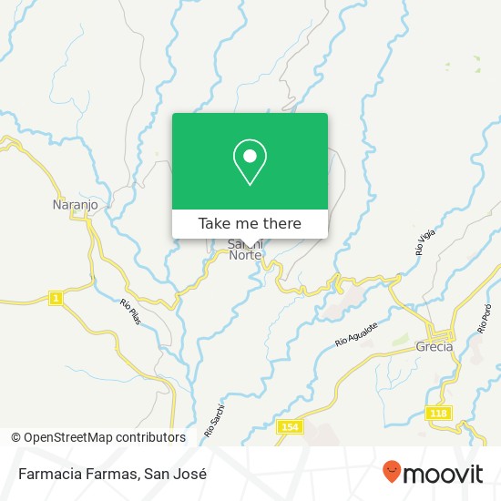 Farmacia Farmas map