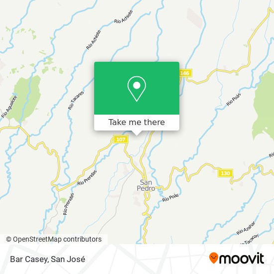 Mapa de Bar Casey