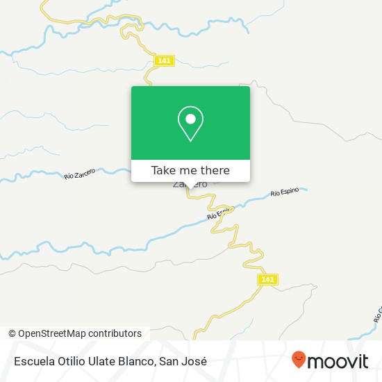 Escuela Otilio Ulate Blanco map