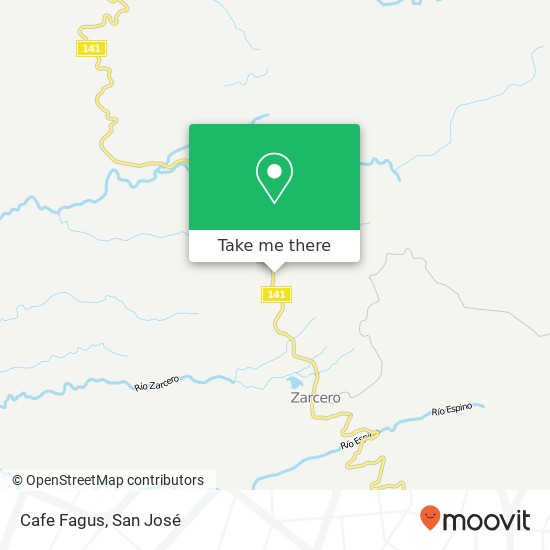 Cafe Fagus map
