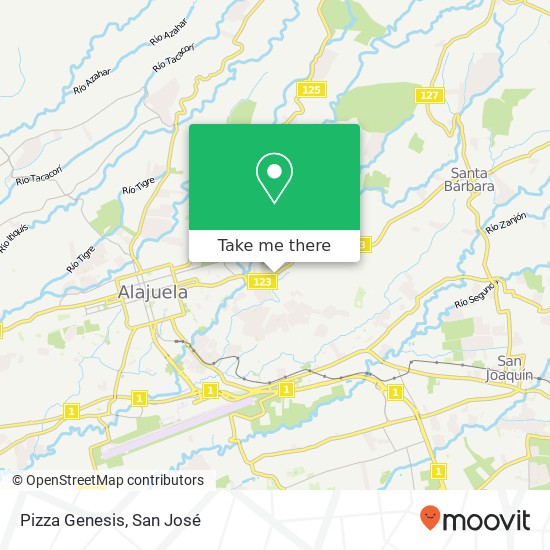 Pizza Genesis map
