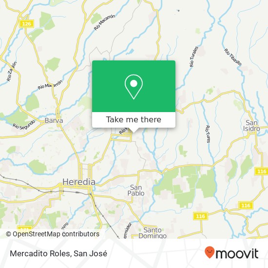 Mercadito Roles map