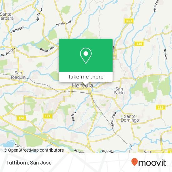 Mapa de Tuttibom