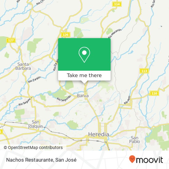 Nachos Restaurante map
