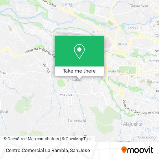 Centro Comercial La Rambla map