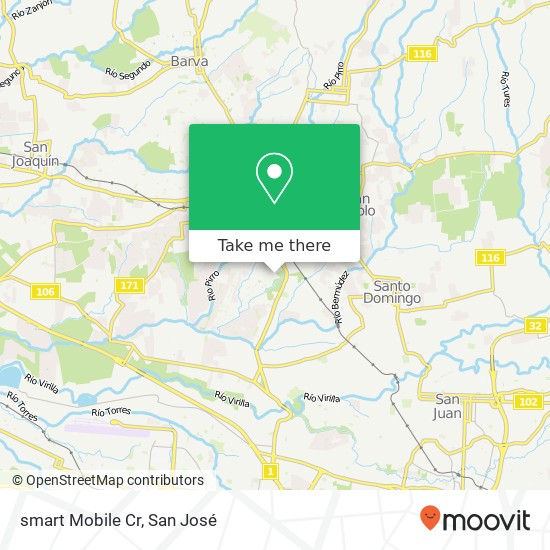 smart Mobile Cr map