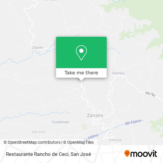 Restaurante Rancho de Ceci map