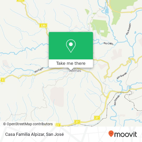 Casa Familia Alpizar map