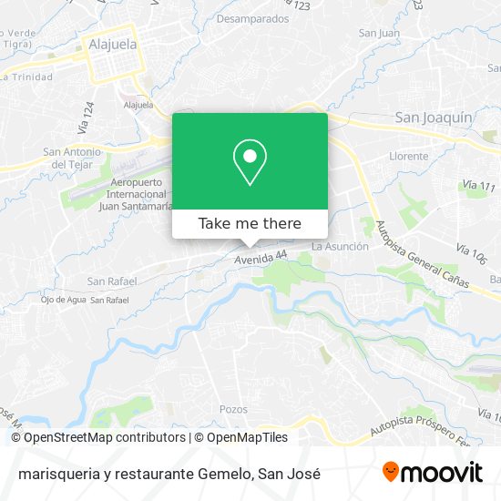 marisqueria y restaurante Gemelo map