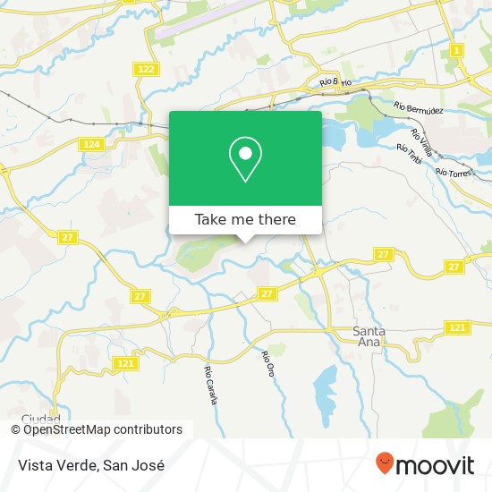 Vista Verde map