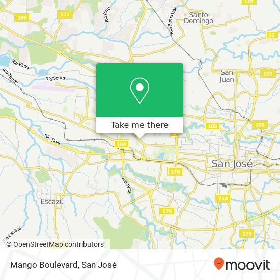 Mango Boulevard map