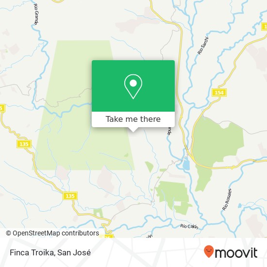 Finca Troika map