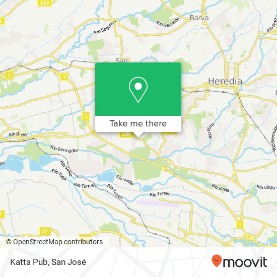 Katta Pub map