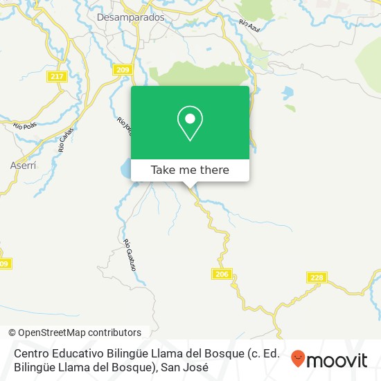 Centro Educativo Bilingüe Llama del Bosque (c. Ed. Bilingüe Llama del Bosque) map