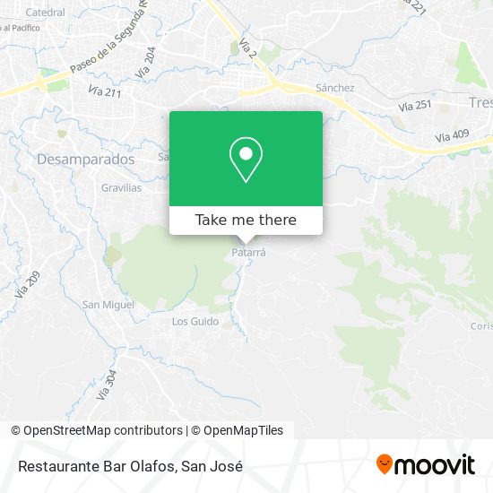 Restaurante Bar Olafos map