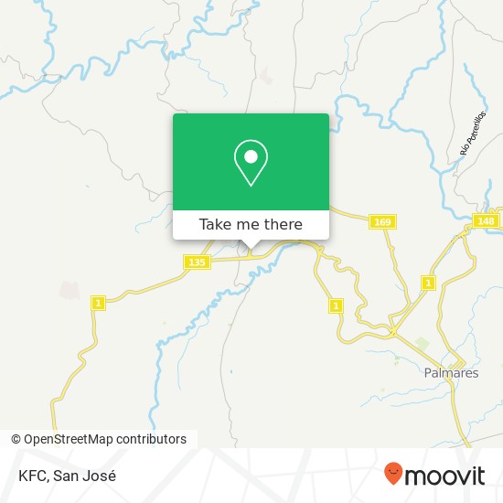 KFC map