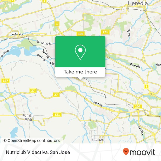 Nutriclub Vidactiva map