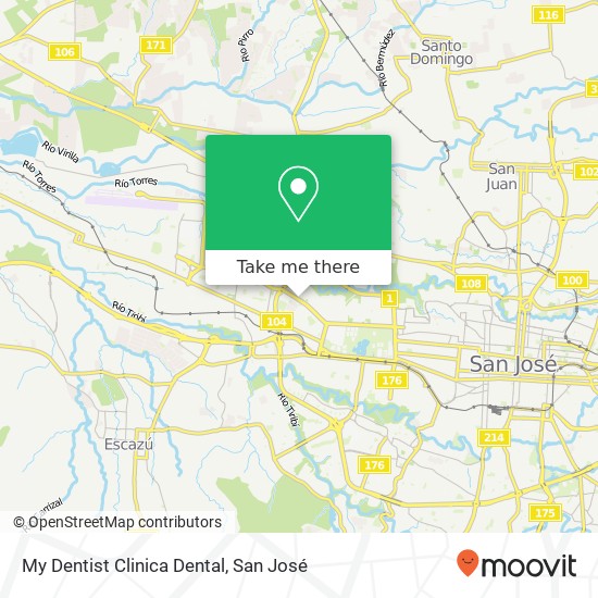 My Dentist Clinica Dental map