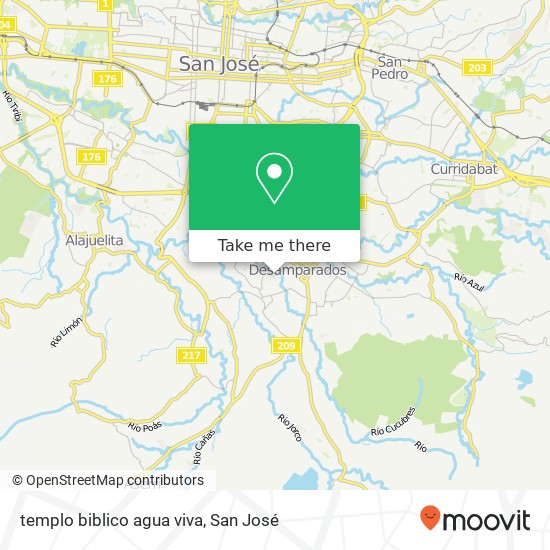 templo biblico agua viva map